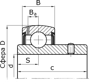 Подшипник 480206