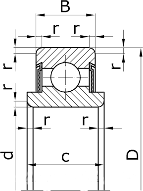 Подшипник 80705