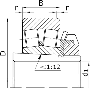Подшипник 353511