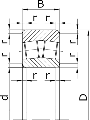 Подшипник 30537/530Н