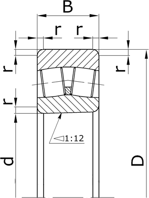 Подшипник 153648Н