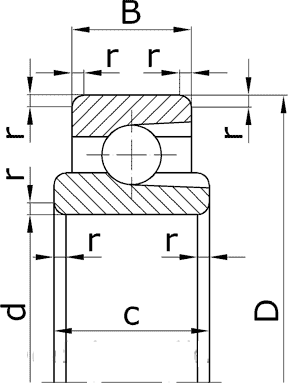 Подшипник 900712