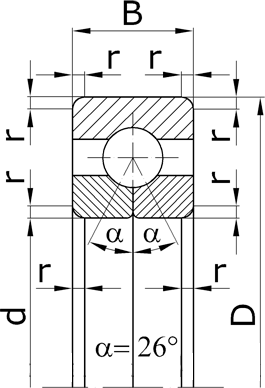 Подшипник 126104