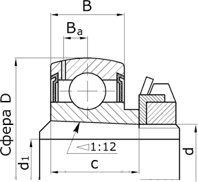 Подшипник 1680205