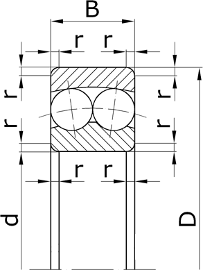 Подшипник 1306