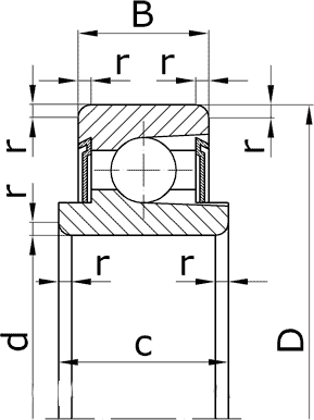 Подшипник 980708