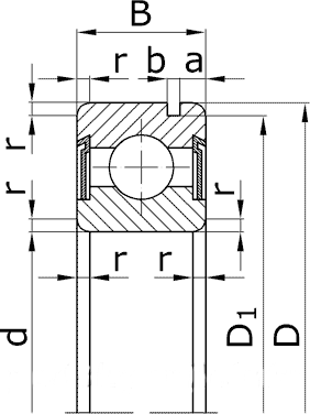 Подшипник 450218