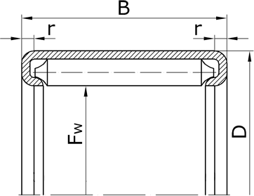 Подшипник НК424932