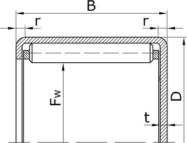 Подшипник ВК384524